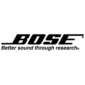 Bose logo black and white