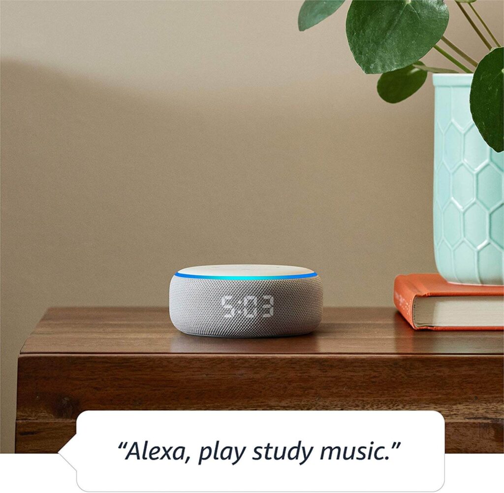Amazon Alexa Echo Dot Play study music